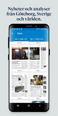 Göteborgs-Posten E-tidning android App screenshot 11