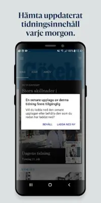 Göteborgs-Posten E-tidning android App screenshot 12