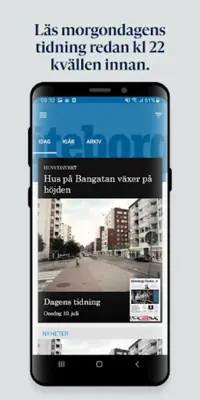 Göteborgs-Posten E-tidning android App screenshot 13