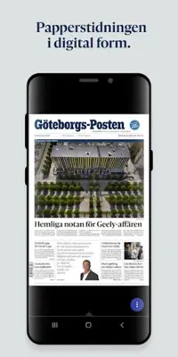 Göteborgs-Posten E-tidning android App screenshot 14