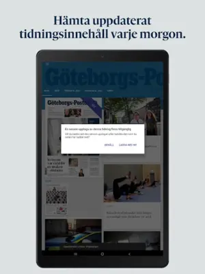 Göteborgs-Posten E-tidning android App screenshot 1