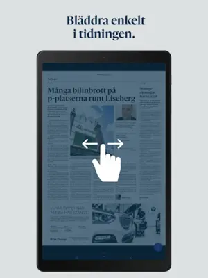 Göteborgs-Posten E-tidning android App screenshot 3