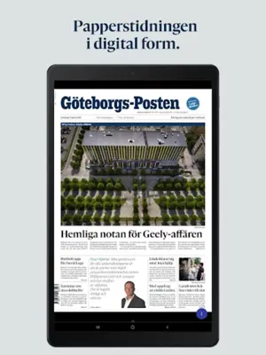 Göteborgs-Posten E-tidning android App screenshot 6