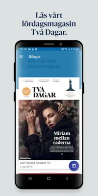 Göteborgs-Posten E-tidning android App screenshot 7